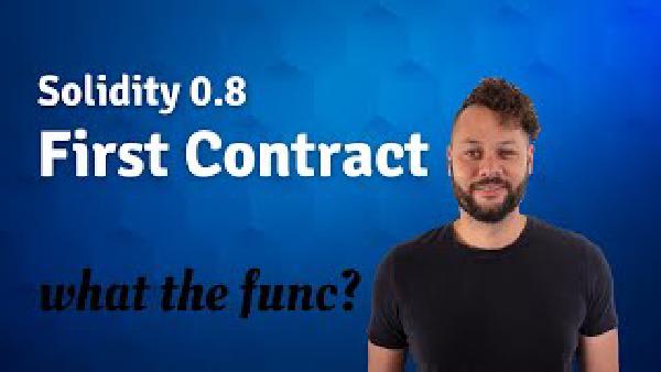 Solidity v0.8 - First Contract