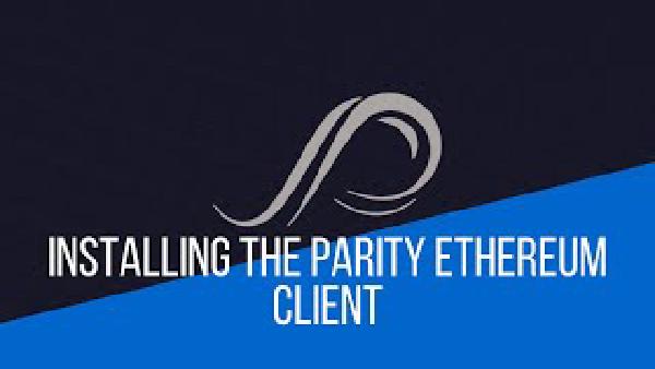 Installing The Parity Ethereum Client | Blockchain