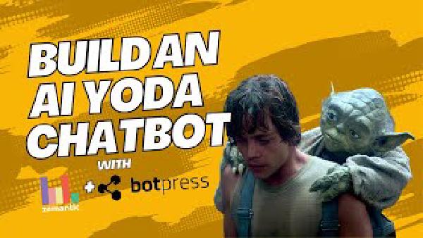 Create Your Own Personal AI Yoda - Easy AI Persona Bots With Zemantic AI and Botpress