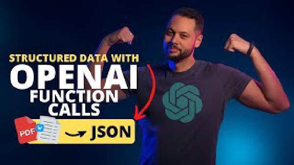 How to Convert Unstructured to Stuctured Data | OpenAI Function Calls Example