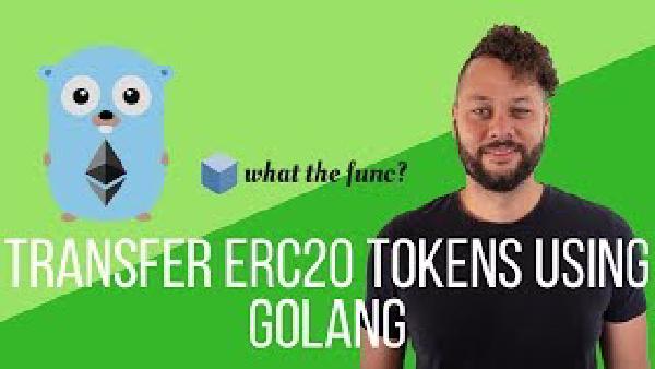 Transfer ERC20 Tokens Using Golang